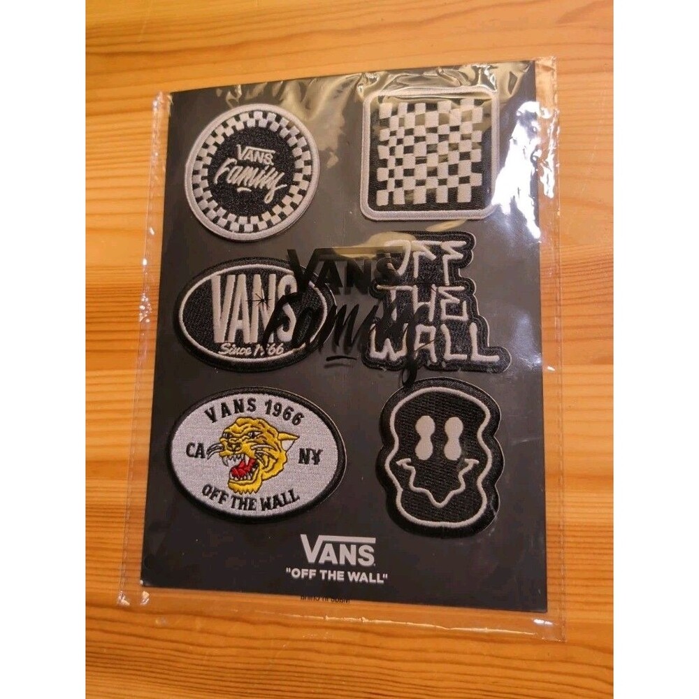Vans "Off the Wall" Self Adhesive Patches -  Pack of 6